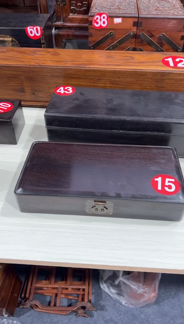 木木紫檀拜帖盒储物盒