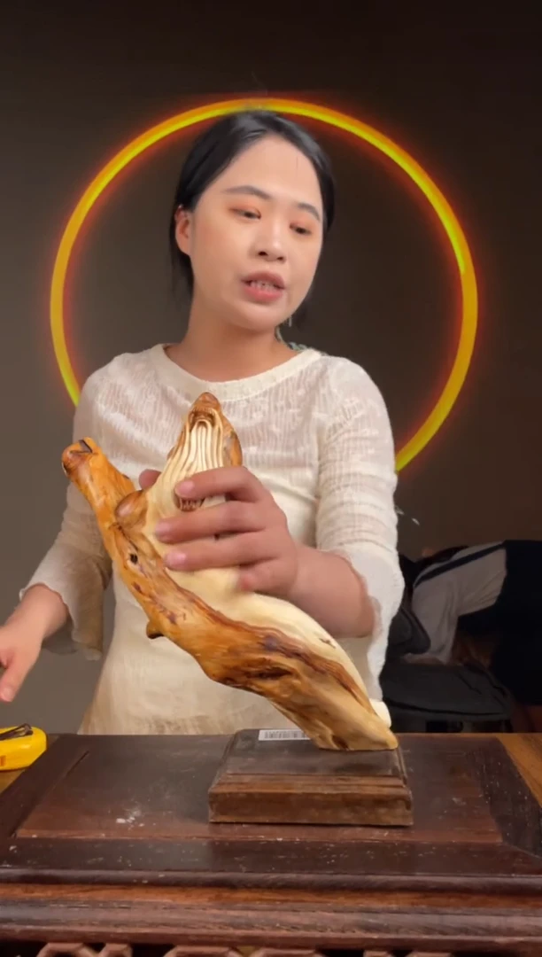 柏木（崖柏）手工摆件,先抢先得! 编号:296