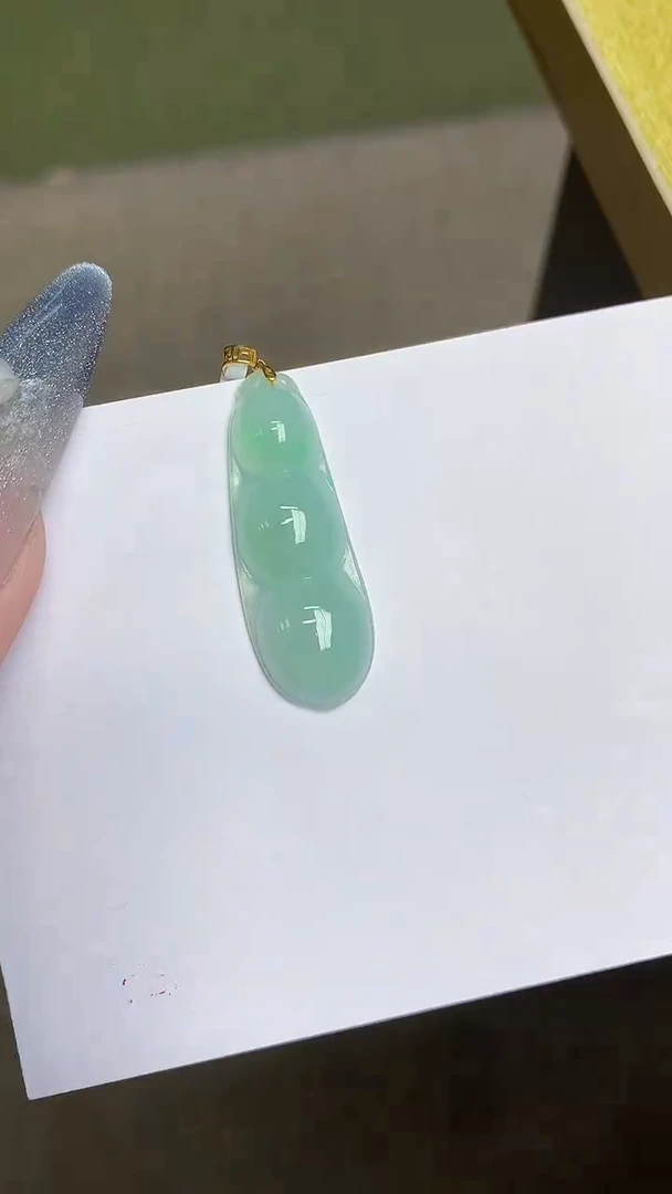 【闪购商品】翡翠颈饰18K金镶嵌543453453