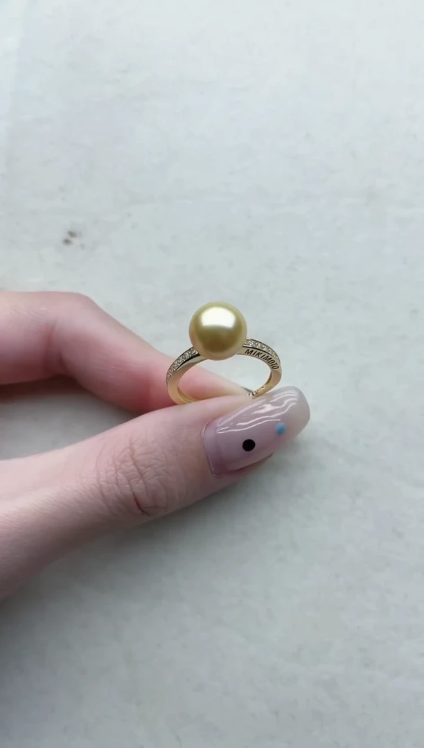 【闪购商品】海水珍珠戒指银S925镶嵌Y52