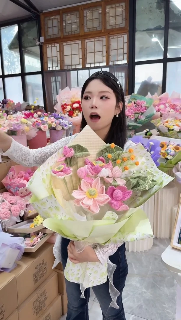 非遗手工定制花束，孤品清仓！！