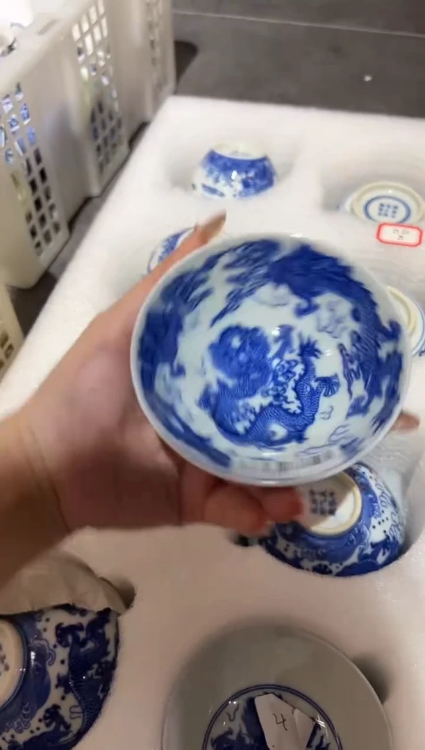 瓷片景德镇瓷器茶器茶杯