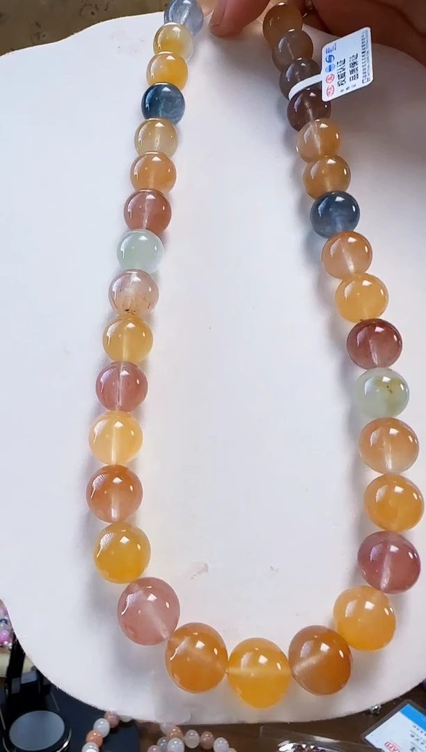 颈饰未镶嵌水晶项链约13mm3559