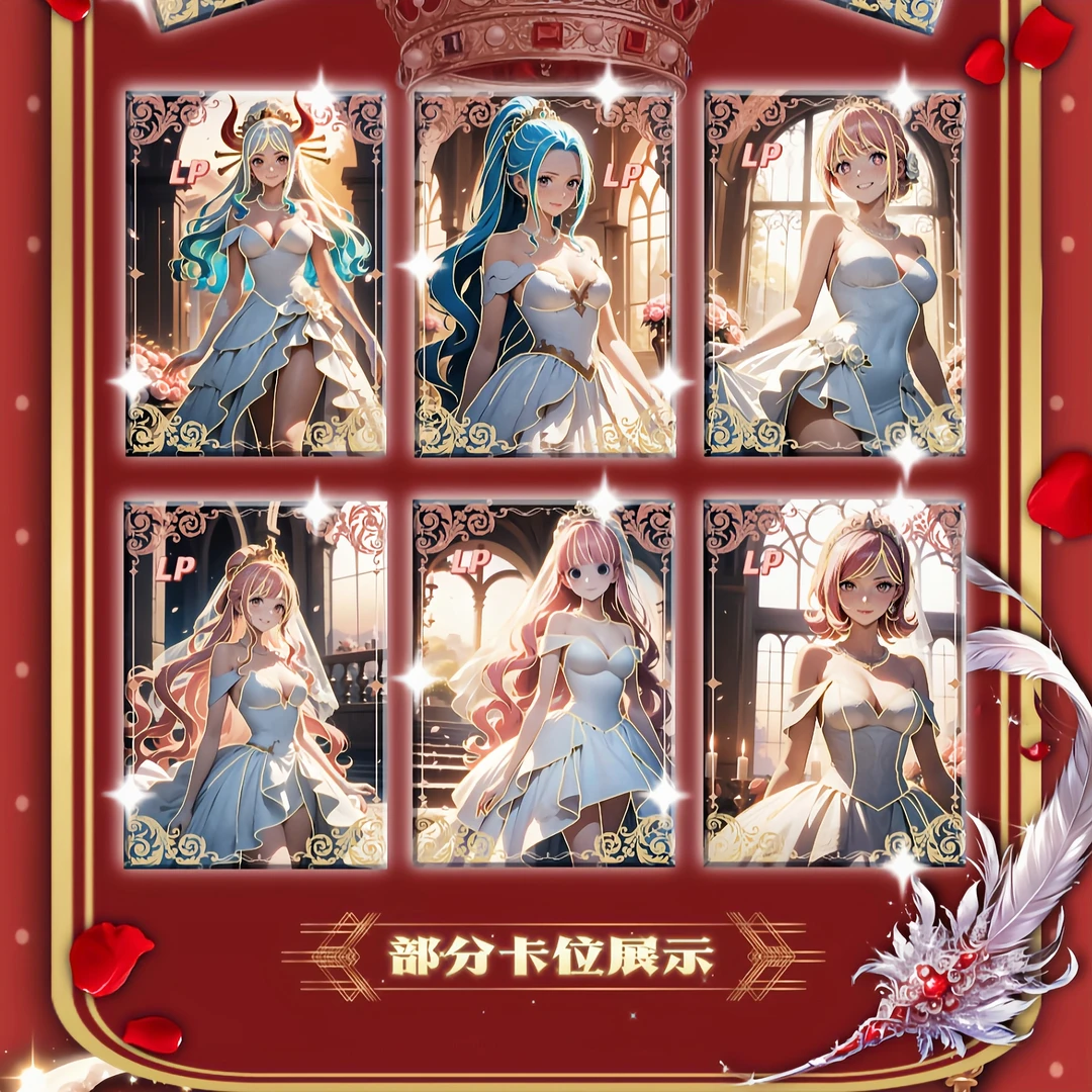叠叠【羽火文化】海贼王 二创周边动漫卡牌收藏盲盒