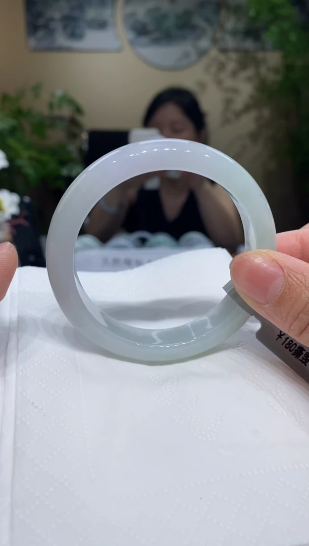 翡翠手镯未镶嵌翡翠53.6