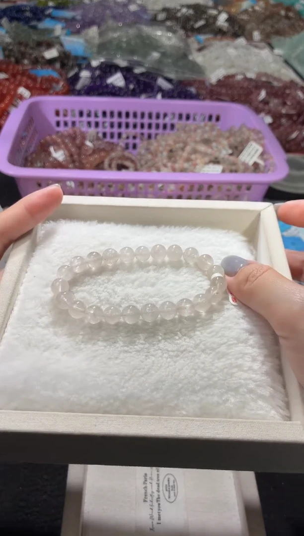 未镶嵌手链水晶103号 多样性发一K  8+