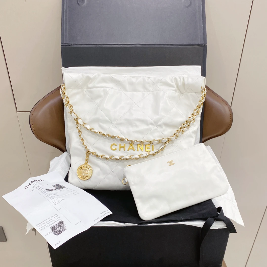 99新 Chanel/香奈儿  小号白金垃圾袋
