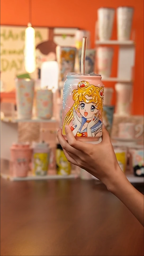 景德镇手工手绘文创陶瓷杯