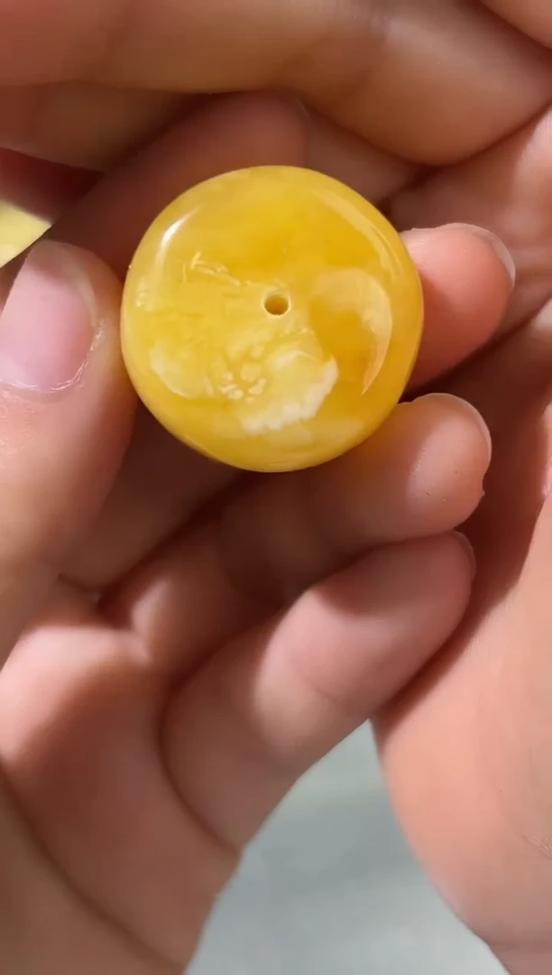 裸石琥珀未镶嵌琥珀蜜蜡吊坠