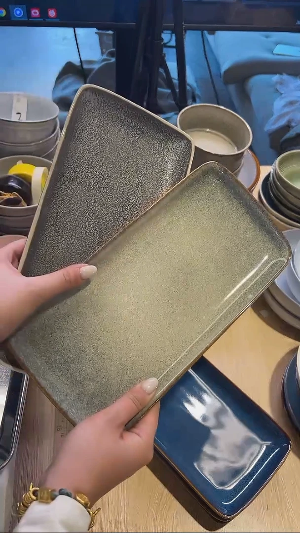 瓷90高温釉下彩陶瓷餐具