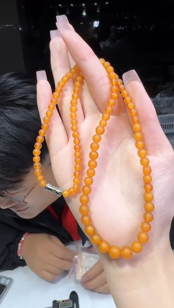 【闪购商品】蜜蜡颈饰未镶嵌多样性发一件 669