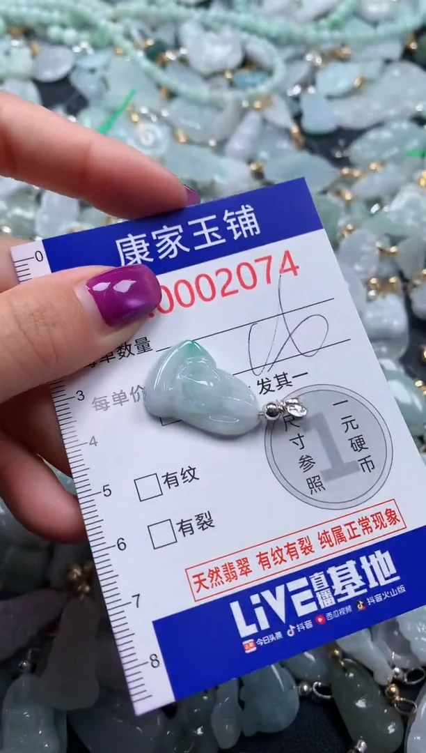 颈饰未镶嵌翡翠2074