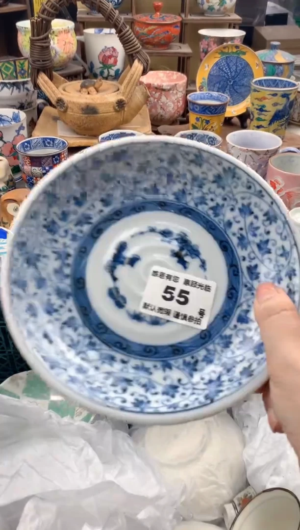 瓷片?**?55号九姑娘工艺品瓷器