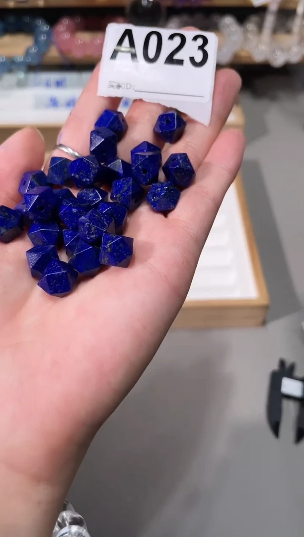 水晶手链未镶嵌A023青金石随型多样性发一