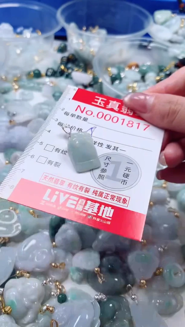 吊坠(不含链)未镶嵌翡翠1817