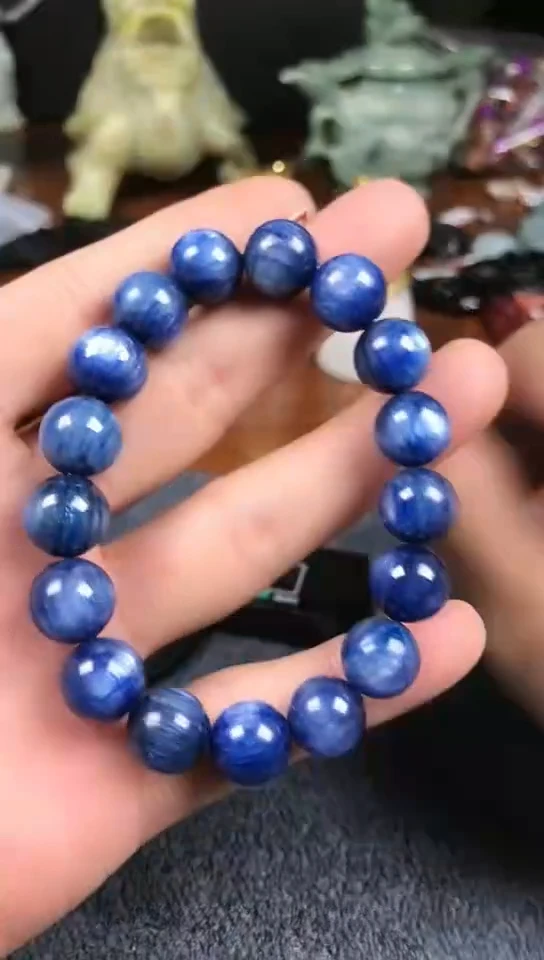 未镶嵌蓝晶石手串手串11+