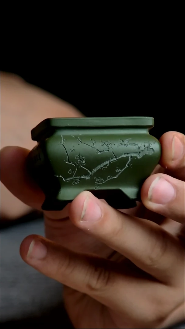 3.8*2.5内径尺寸紫砂花盆