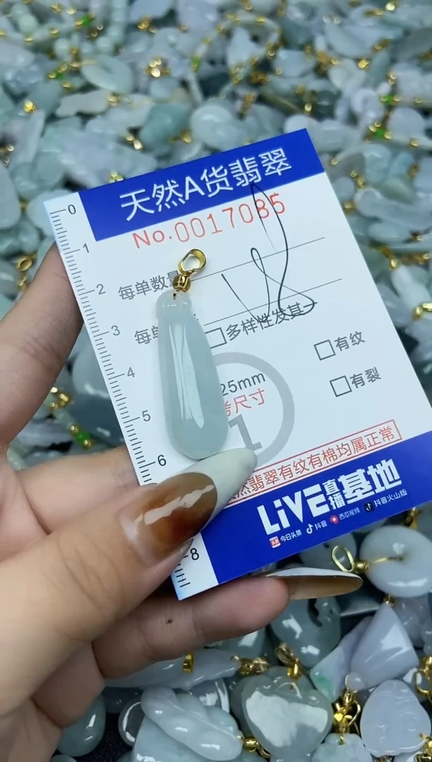 【闪购商品】翡翠颈饰未镶嵌天然A货翡翠