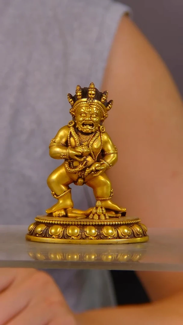 瓷片用****9 山水紫铜鎏 金造像结缘1111