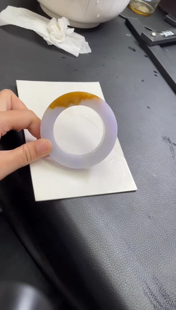 未镶嵌手镯定制翡翠白****?定制手镯AJH4/DZS