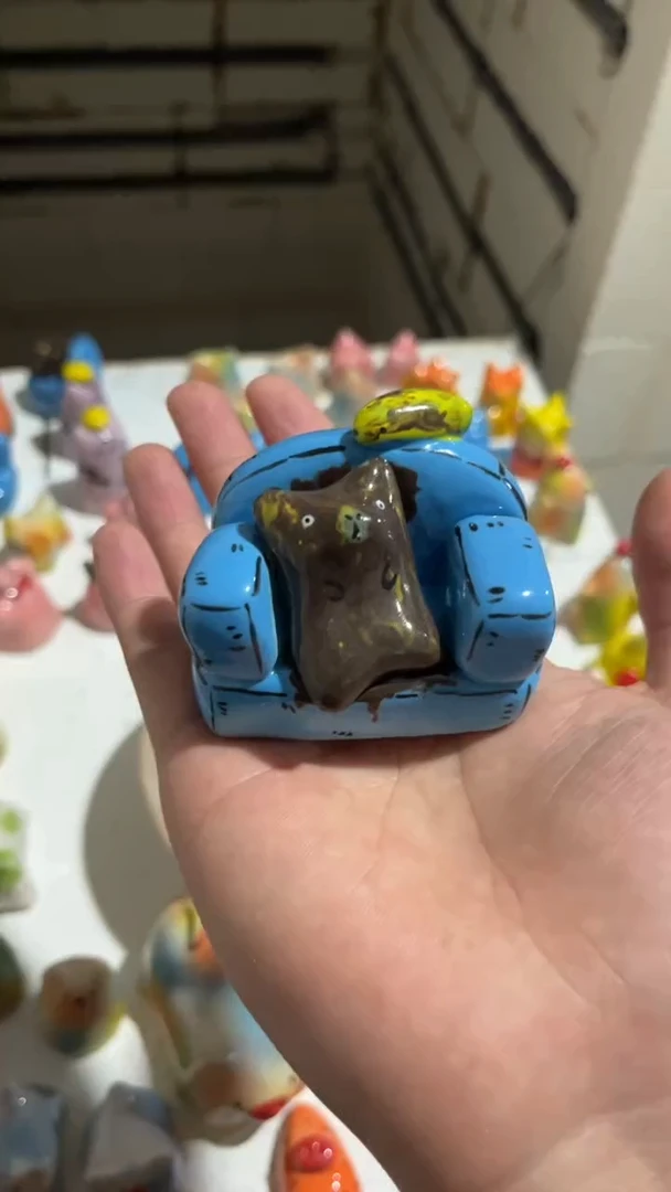 【闪购商品】摆件76手工微瑕陶瓷摆件