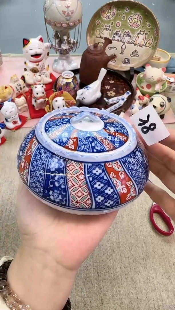 瓷片辰辰的瓷器好看到爆