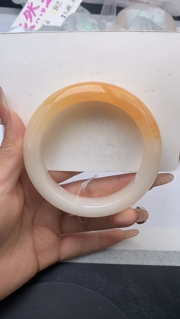 未镶嵌手镯石英质玉w139-HHB64+