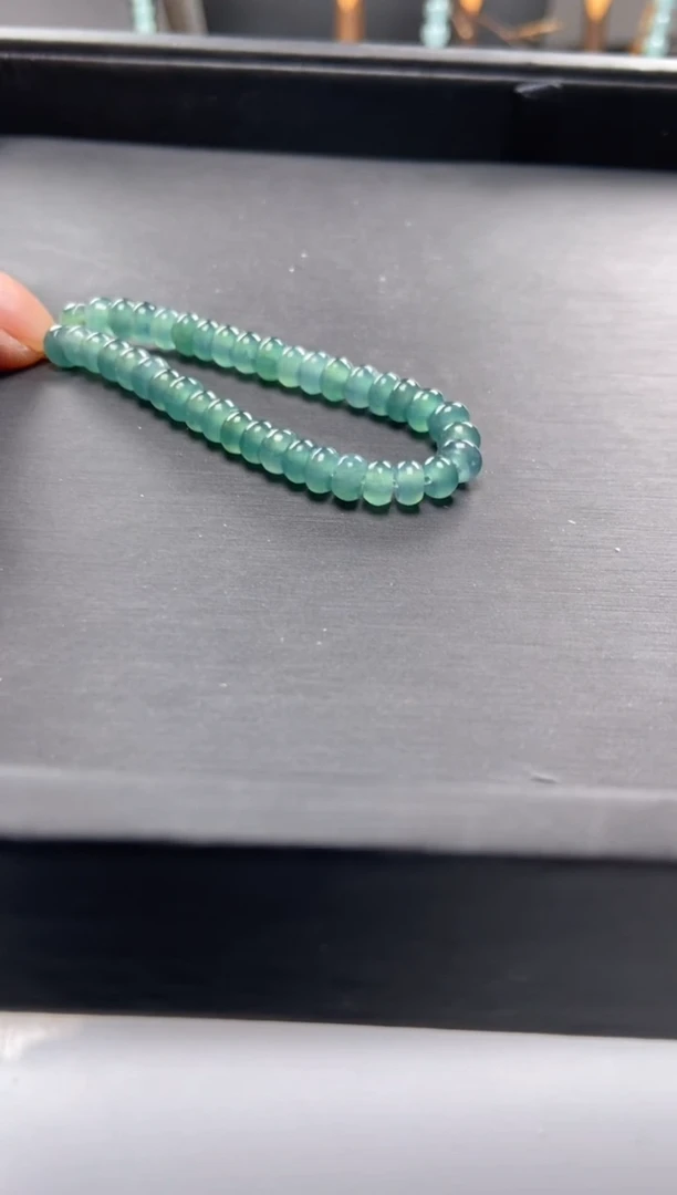 【闪购商品】翡翠手链未镶嵌多样性发货55颗深