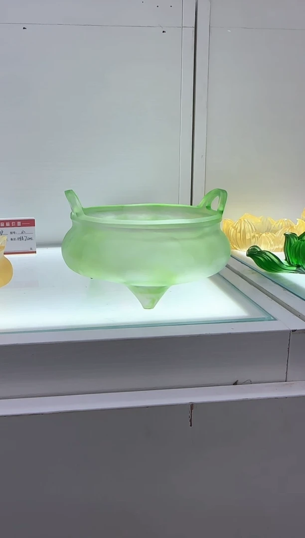 手工艺品琉璃古法琉璃宣德炉大号