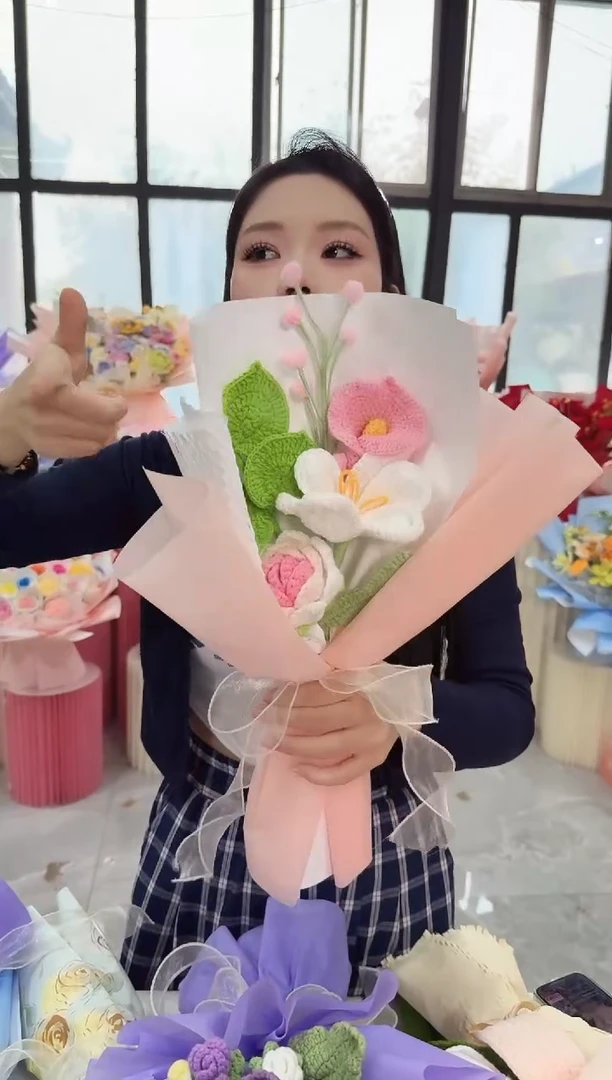 非遗手工定制花束，孤品清仓！！