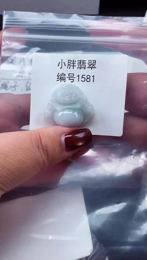 颈饰未镶嵌翡翠缅甸天然A货翡翠1581