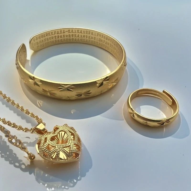 【活动专属】时尚合金套装满天星手镯+吊坠+戒指TZ63933