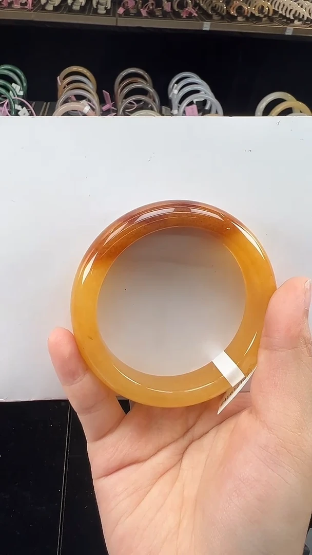 未镶嵌手镯石英质玉57圈口010