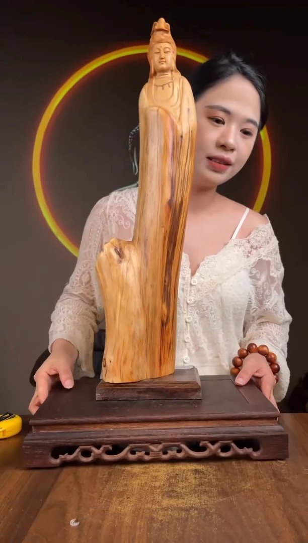 柏木（崖柏）手工摆件,先抢先得! 编号:399