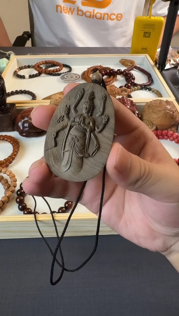 檀香木手串/手链阴沉老山檀香牌牌