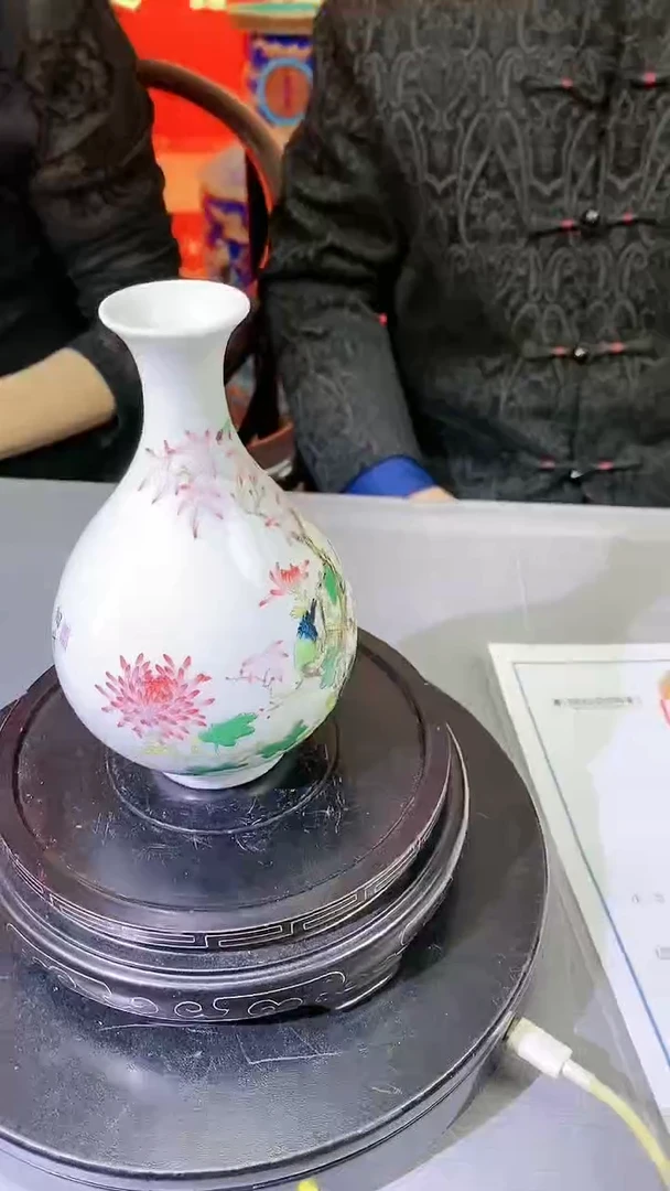 瓷片闪购链接/13/粉彩/玉壶春瓶