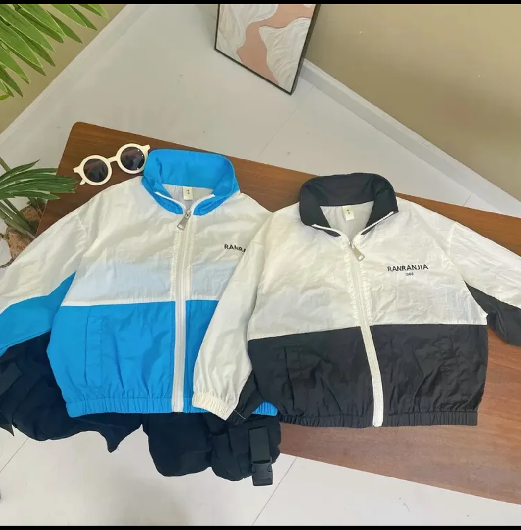 童装男女童夏装防晒衣外套2025新款儿童夏季防晒服薄款夏款潮H797