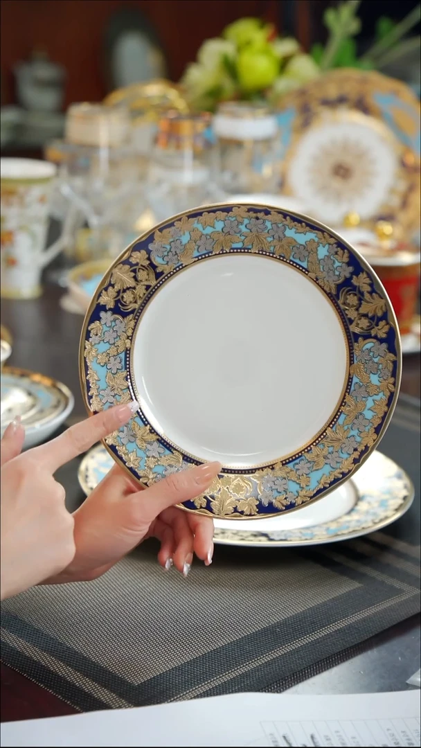 瓷片8英寸盘  1个