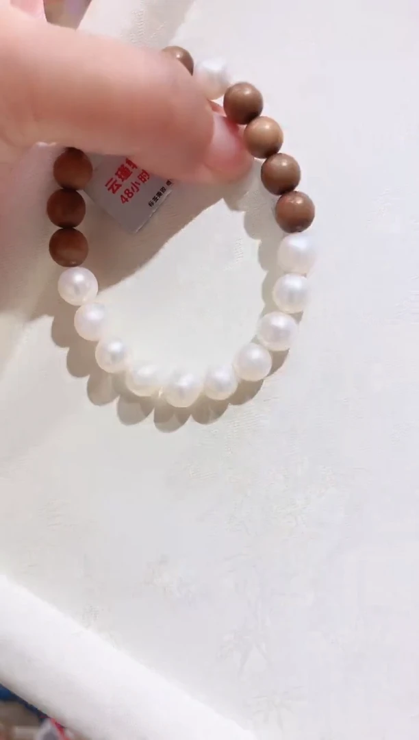 未镶嵌手串淡水珍珠设计款珠串