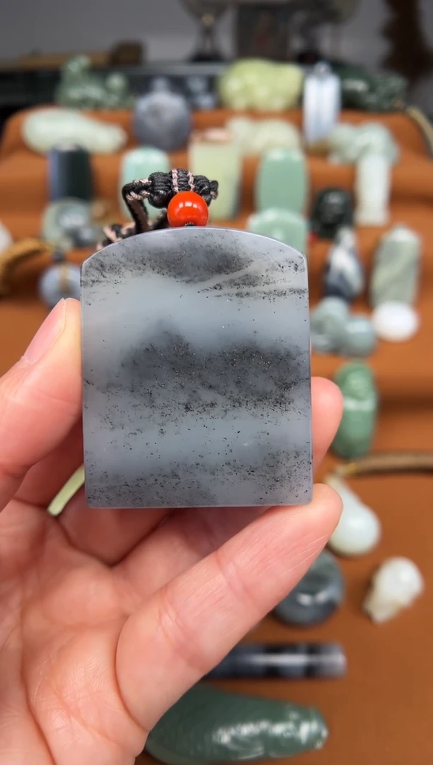 【闪购商品】和田玉颈饰未镶嵌平安牌