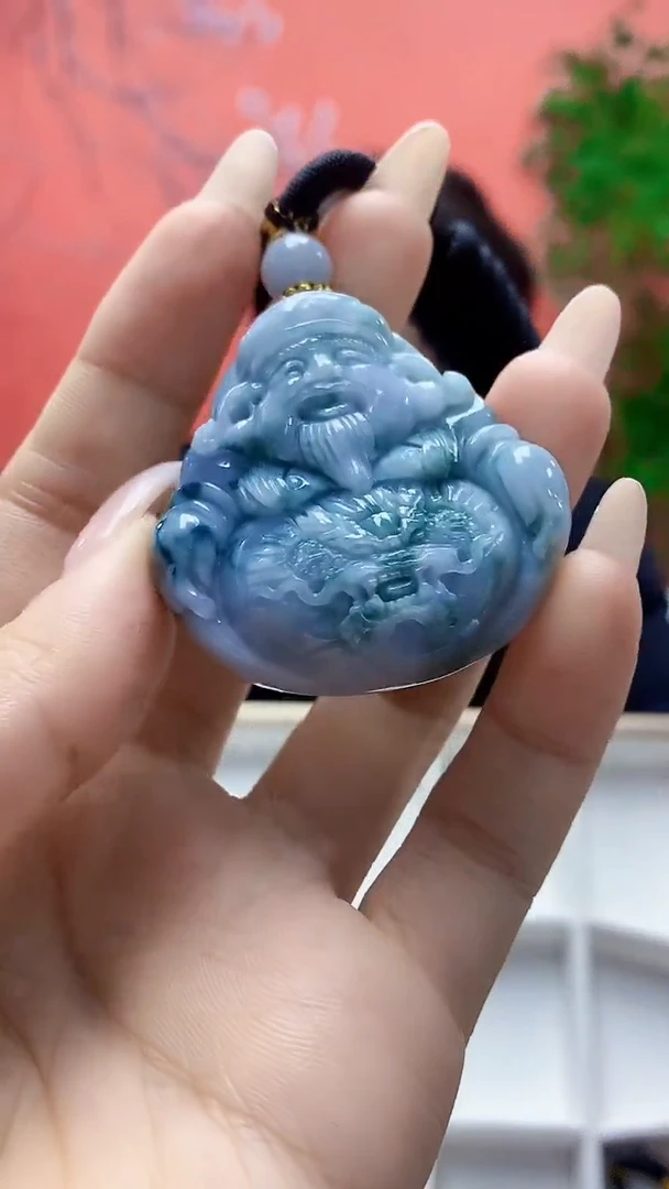 未镶嵌定制翡翠5060ty-毛货挂件169