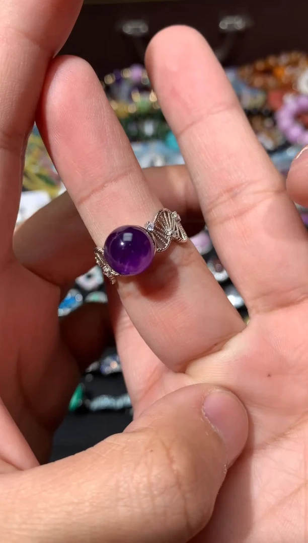 未镶嵌戒指水晶Y09