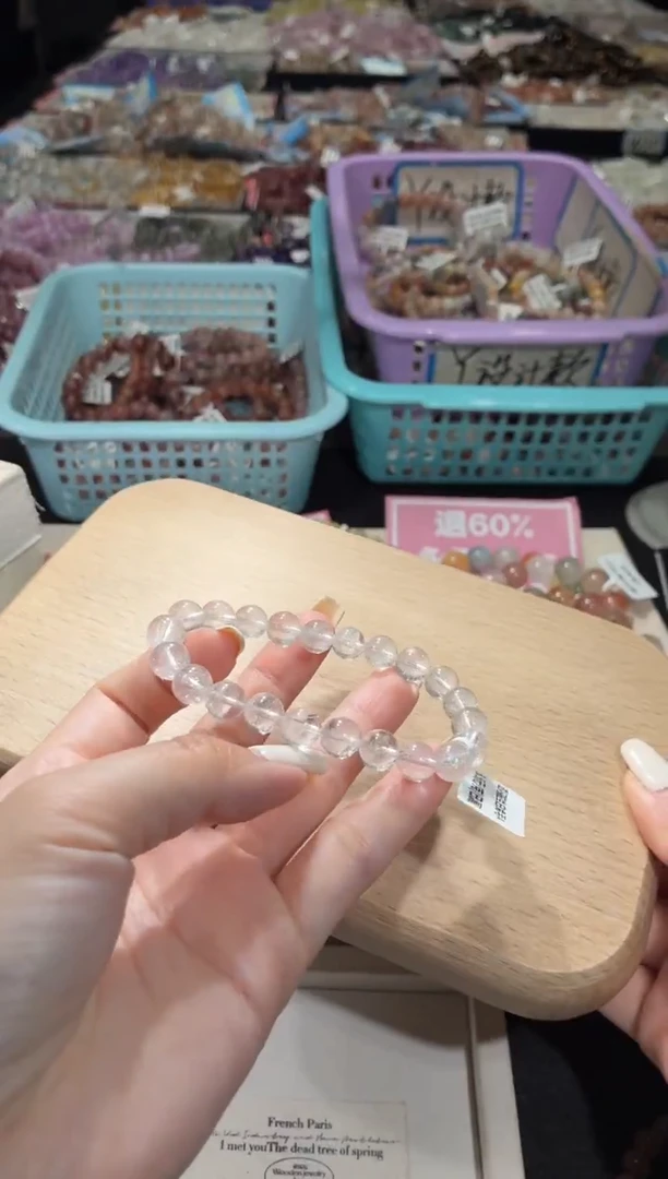 未镶嵌手链水晶213号  多样性发一V   8+