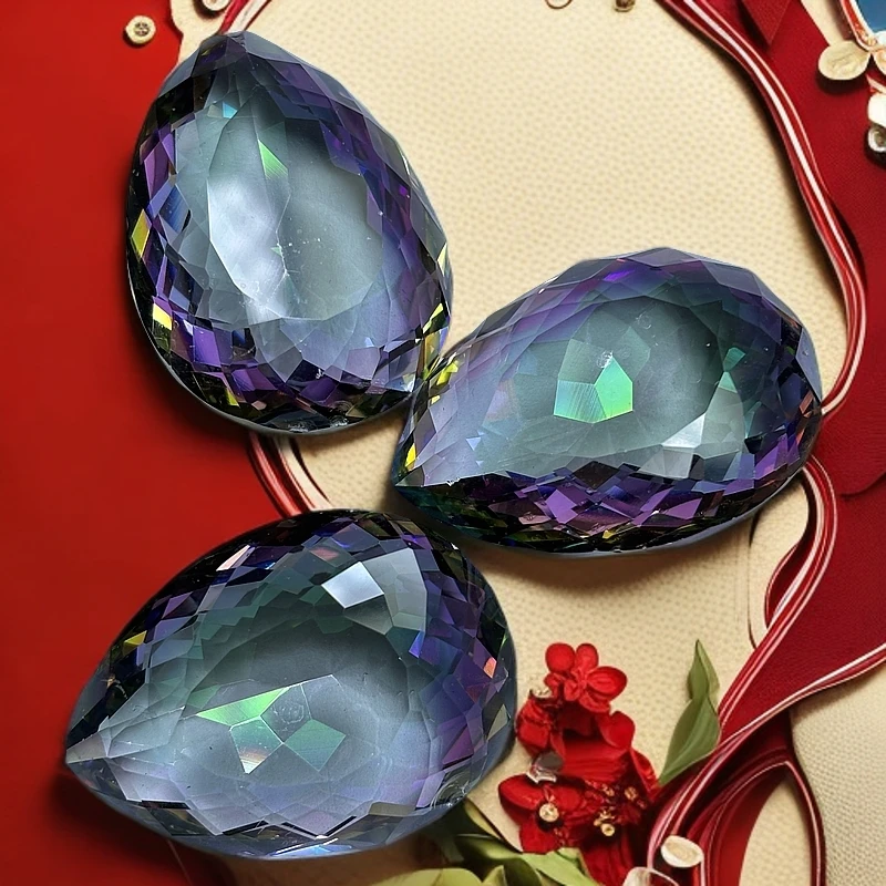 单颗裸石T446-3精美时尚百搭男女同款首饰（多样性发一）