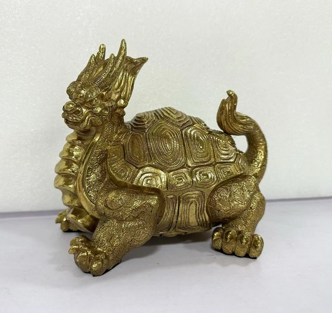 GM299黄铜装饰桌面玄关摆件17.5*13*16cm