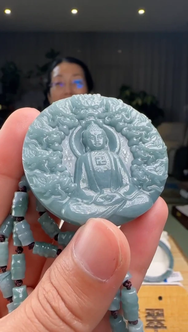 【闪购商品】翡翠吊坠(赠链)未镶嵌多样性发一XM@@WS1WX29244