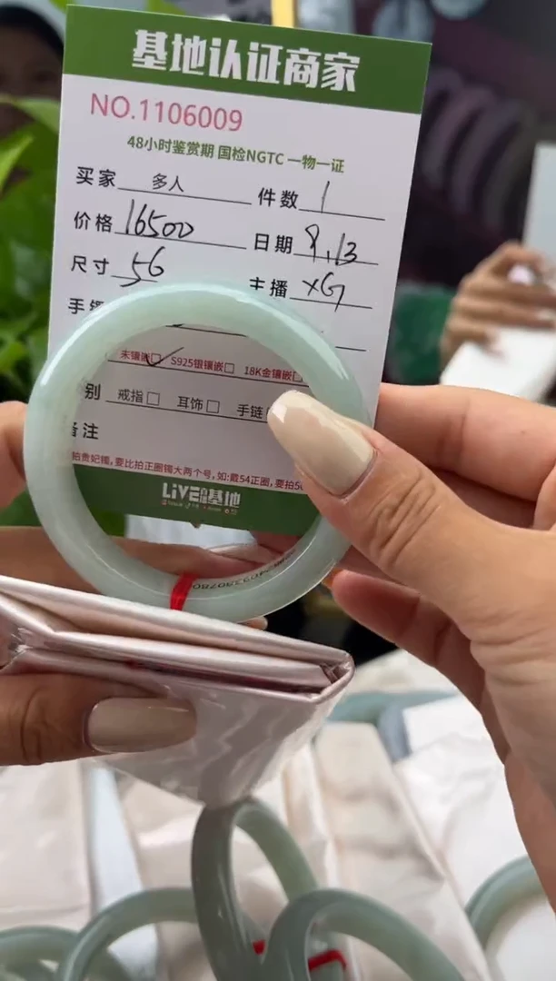 未镶嵌手镯翡翠多人
