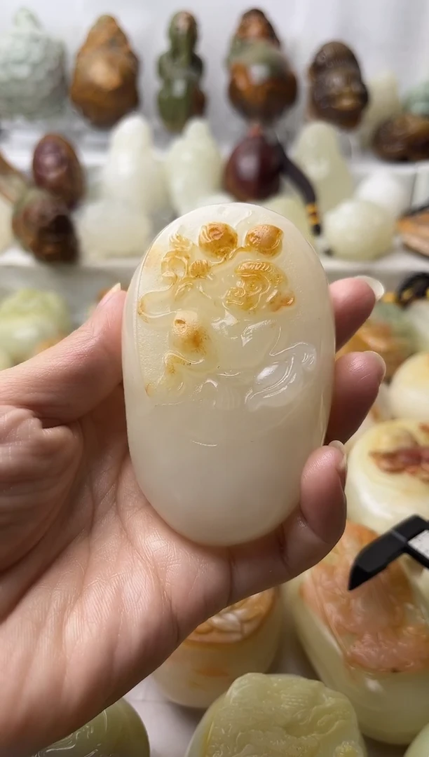 石材方解石棉纹正常不退换猴微瑕