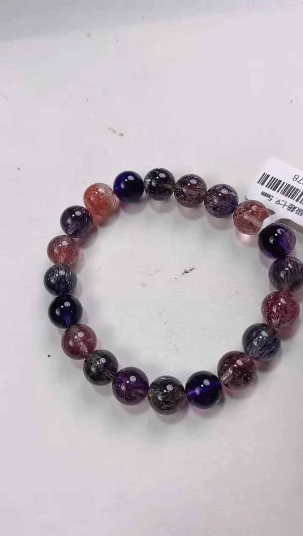 【闪购商品】水晶手链未镶嵌9.5mm多人多样性发其一