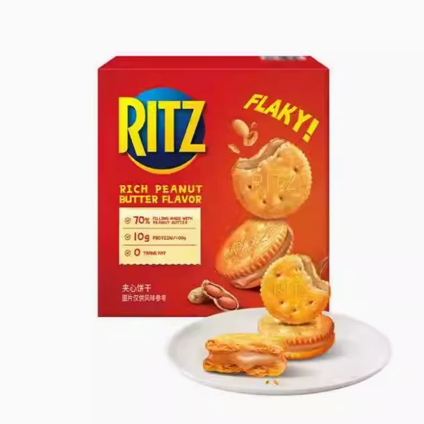 乐之香浓花生酱口味夹心可酥饼 723g